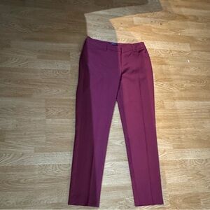Chadwicks Deep Red Pants wine colored size 8